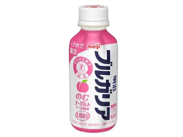 MEIJI Bulgaria Drinking Yogurt Peach Flavor LB81 ONE SHOT