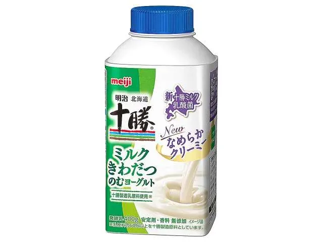 메이지 홋카이도 토카치 우유가 돋보이는 드링크 요거트 400g