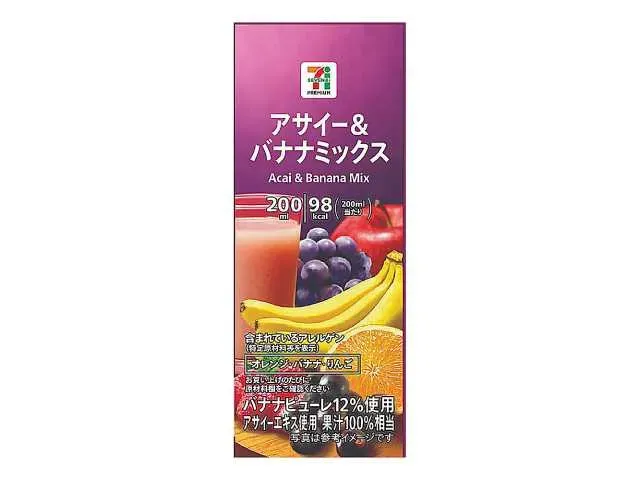 7 PREMIUM Acai & Banana Mix 200ml