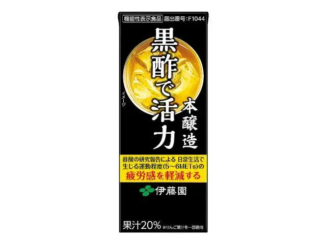 ITO EN 흑초로 활력 200ml