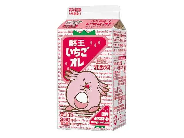 酪王いちごオレラッキー300ml