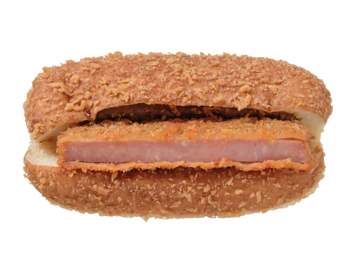 Thick-Cut Ham Cutlet Curry Bread