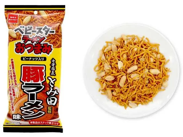 Baby Star Ramen Snack Supervised by Chuka Soba Tomita: Pork Ramen Flavor