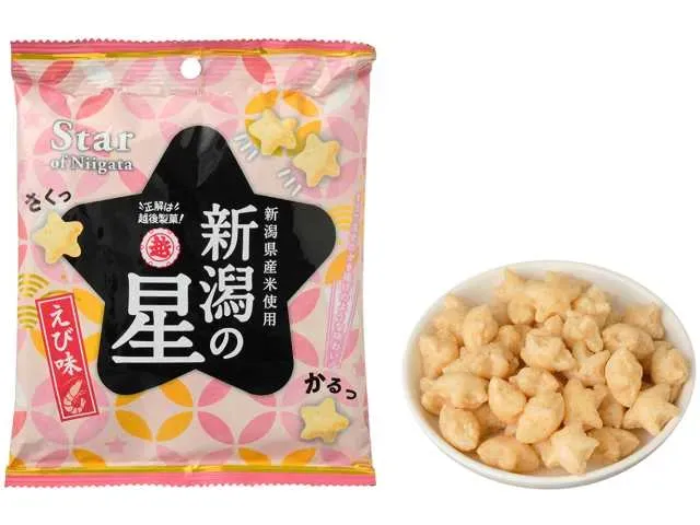 ECHIGO SEIKA Niigata no Hoshi Shrimp Flavor 36g