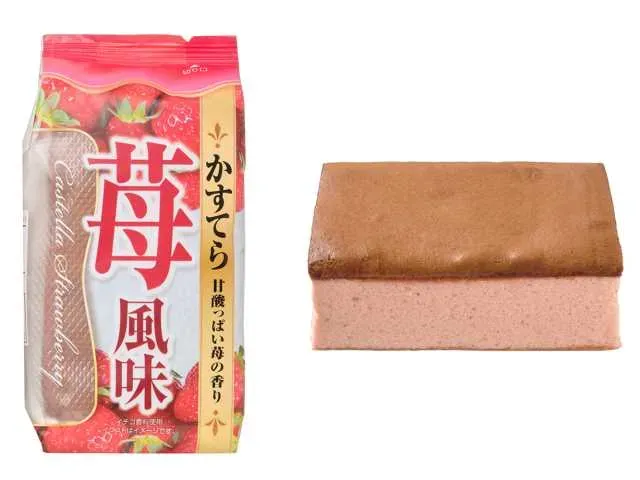 SWEET FACTORY Strawberry Flavored Castella