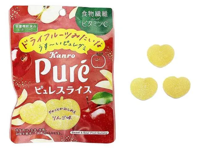 カンロ ピュレスライス りんご