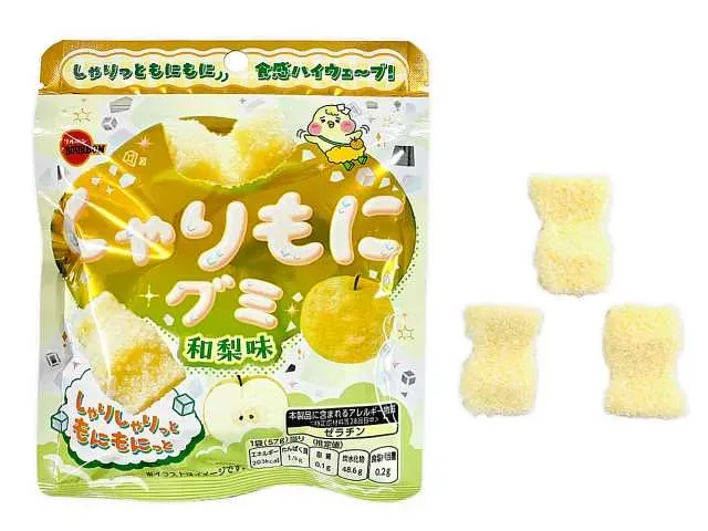 ブルボン しゃりもにグミ 和梨味