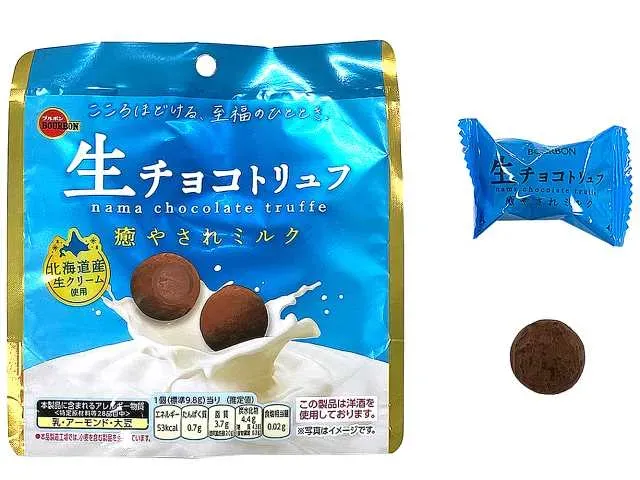 ブルボン 生チョコトリュフ癒やされミルク