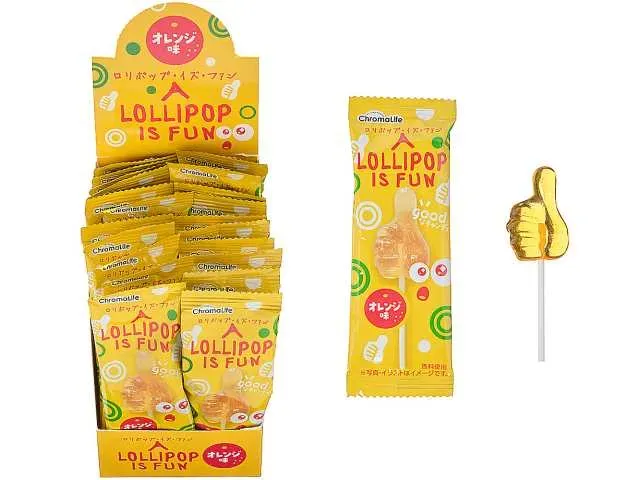 Lollipop is Fun Orange Flavor