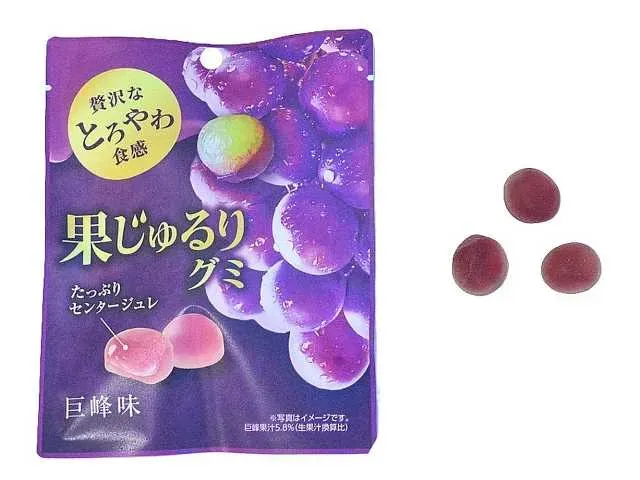 果じゅるりグミ 巨峰味
