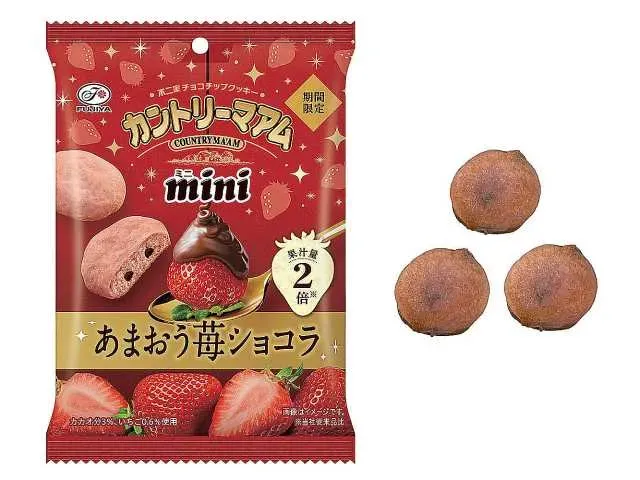 不二家 カントリーマアムミニ あまおう苺ショコラ