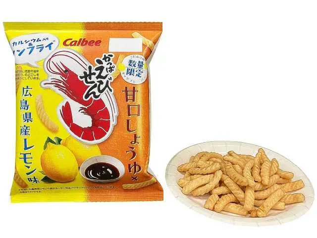 CALBEE Kappa Ebisen Sweet Soy Sauce & Hiroshima Lemon Flavor