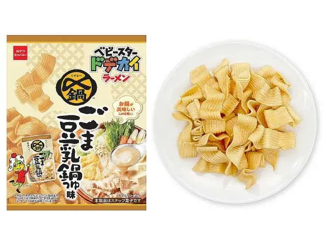 OYATSU COMPANY Baby Star Dodekai Ramen Sesame Soy Milk Hot Pot Broth Flavor
