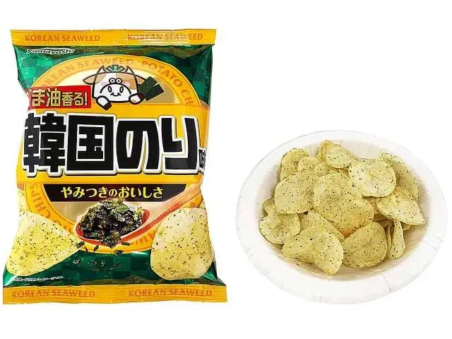 YAMAYOSHI Potato Chips Korean Seaweed Flavor