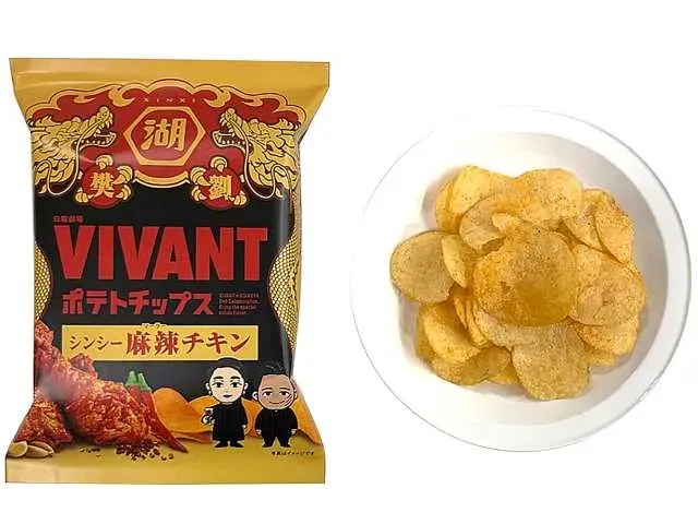 VIVANTポテトチップス シンシー麻辣チキン