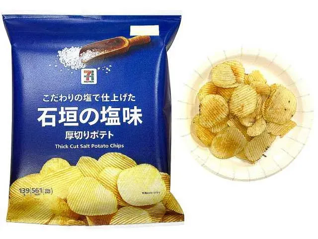 7 PREMIUM Thick-Cut Potato Chips Ishigaki Salt Flavor