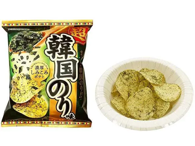 YAMAYOSHI Potato Chips Ultra Korean Seaweed Flavor