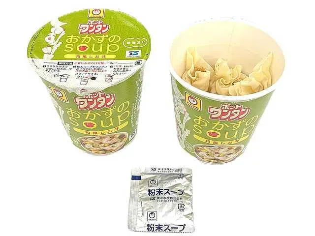 MARUCHAN 핫 완탕 오카즈 수프
