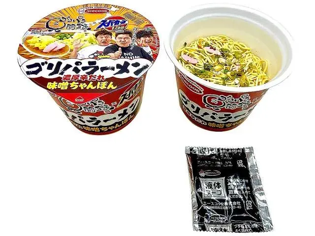 Goripara Kenbunroku × Super Cup 1.5x Spicy Sauce Miso Champon