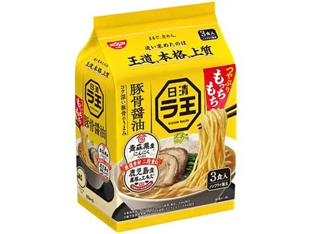 日清ラ王 豚骨醤油 袋麺3食パック