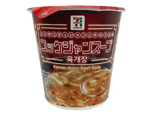 7プレミアム カップ ユッケジャンスープ