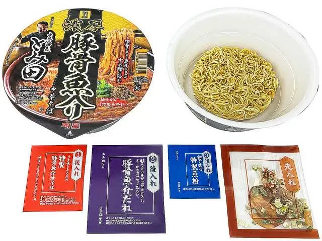 7プレミアムゴールド 中華蕎麦とみ田 濃厚豚骨魚介中華そば