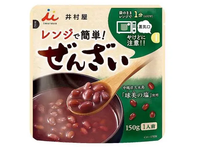 井村屋 レンジで簡単ぜんざい 150g