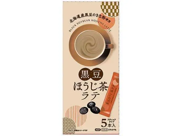 共栄製茶 黒豆ほうじ茶ラテスティック5本入り