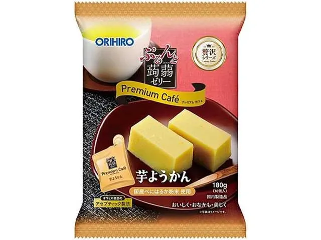 オリヒロ ぷるんと蒟蒻ゼリー プレミアムカフェ 芋ようかん
