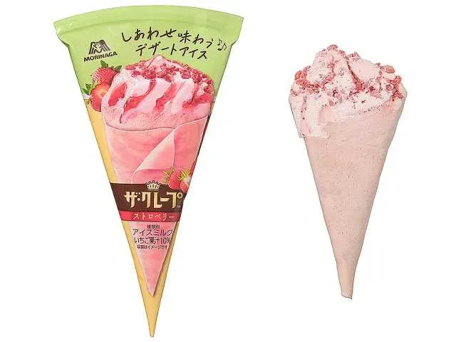 MORINAGA The Crepe Strawberry