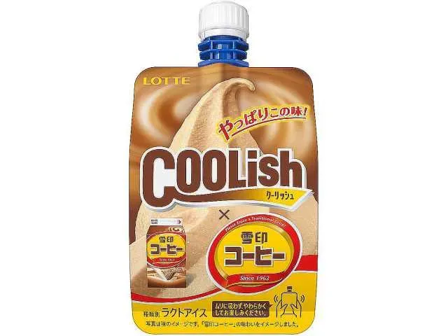ロッテ クーリッシュ 雪印コーヒー