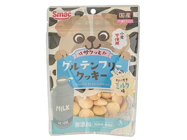 犬用グルテンフリークッキーミルク味40g